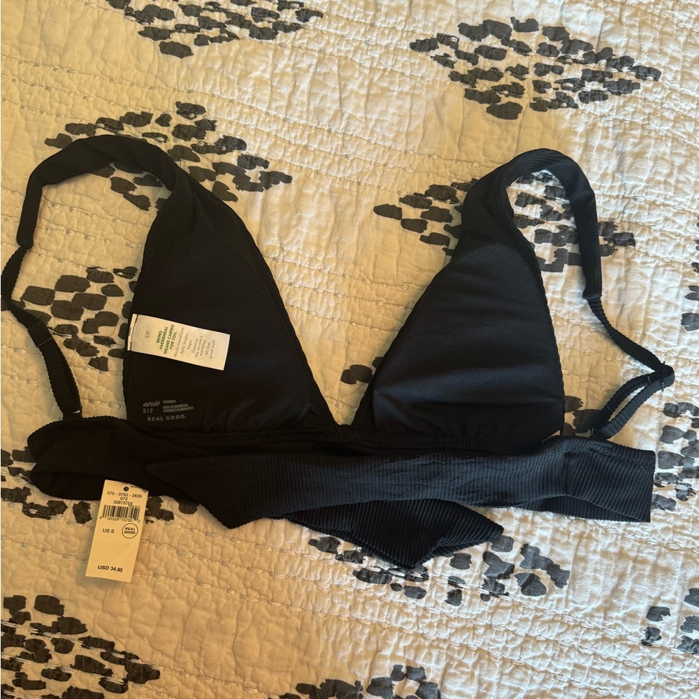 Aerie triangle top bikini, size small